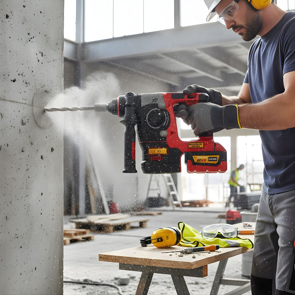 XLNT 4-Tool Cordless Power Tool Combo Kit – XTCOM 1384