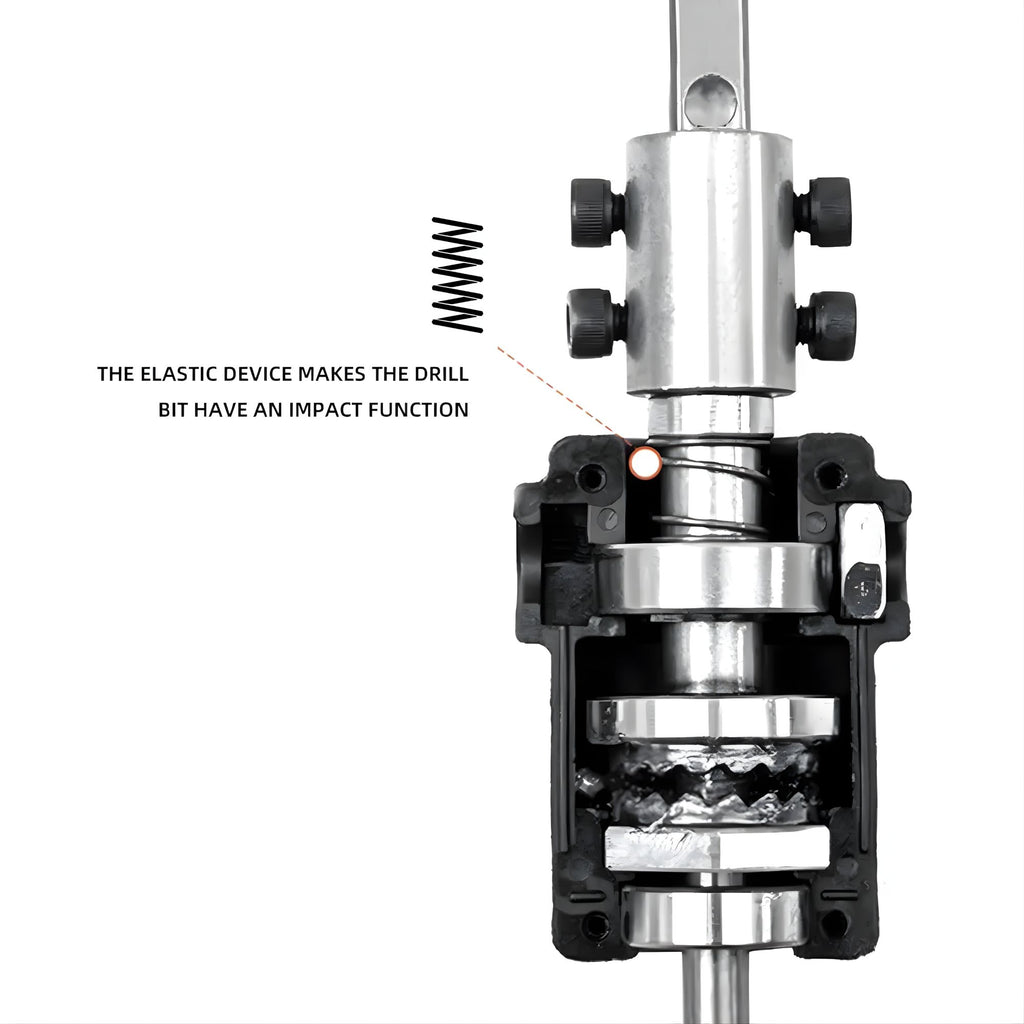 Electric Drill to Electric Hammer Attachment B-Type Rotary Joint - Universal Converter for Impact Applications