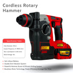 XLNT 4-Tool Cordless Power Tool Combo Kit – XTCOM 1384