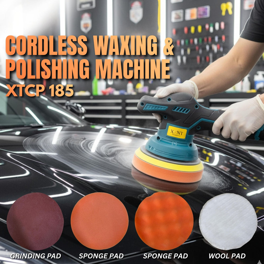XLNT Cordless Polisher 2500–5000 RPM, XTCP 185