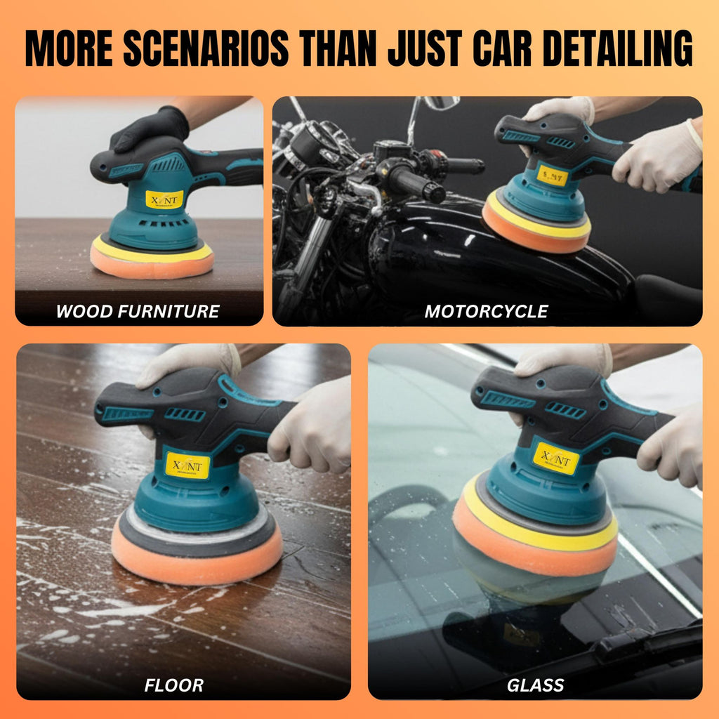 XLNT Cordless Polisher 2500–5000 RPM, XTCP 185