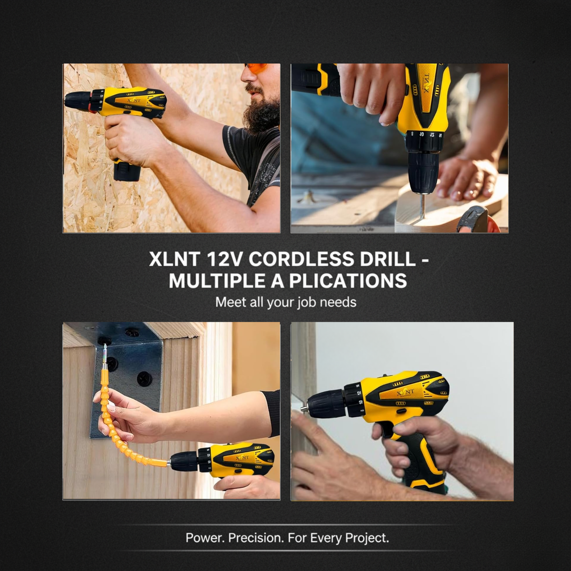 XLNT 12V Cordless Drill Kit – XTCDS126