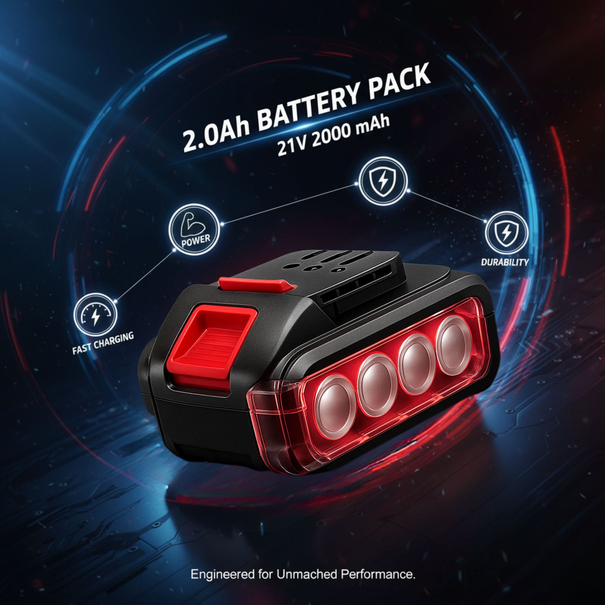 THOR 21V Cordless Drill Machine 3 Mode – THCIDK1502