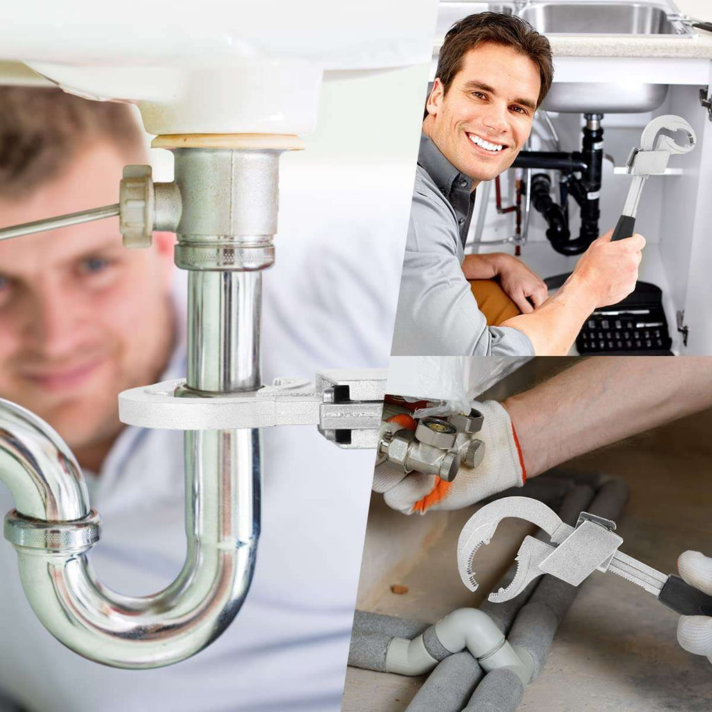 4-in-1 Multifunctional Faucet Wrench Adjustable