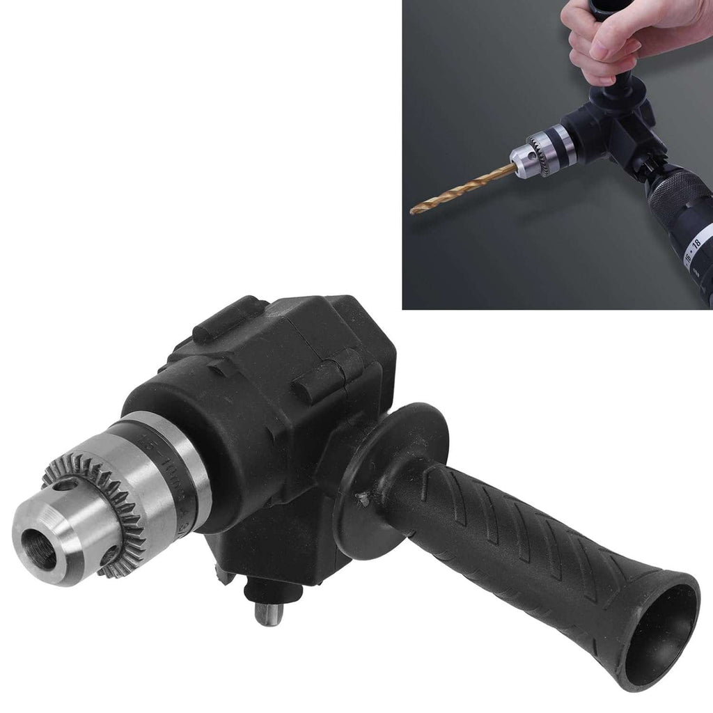 Electric Drill 90 Degree Angle Attachment - Right Angle Adapter for Tight Spaces & Corners