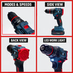 Thor 21V Cordless Impact Drill – THCIDK1502