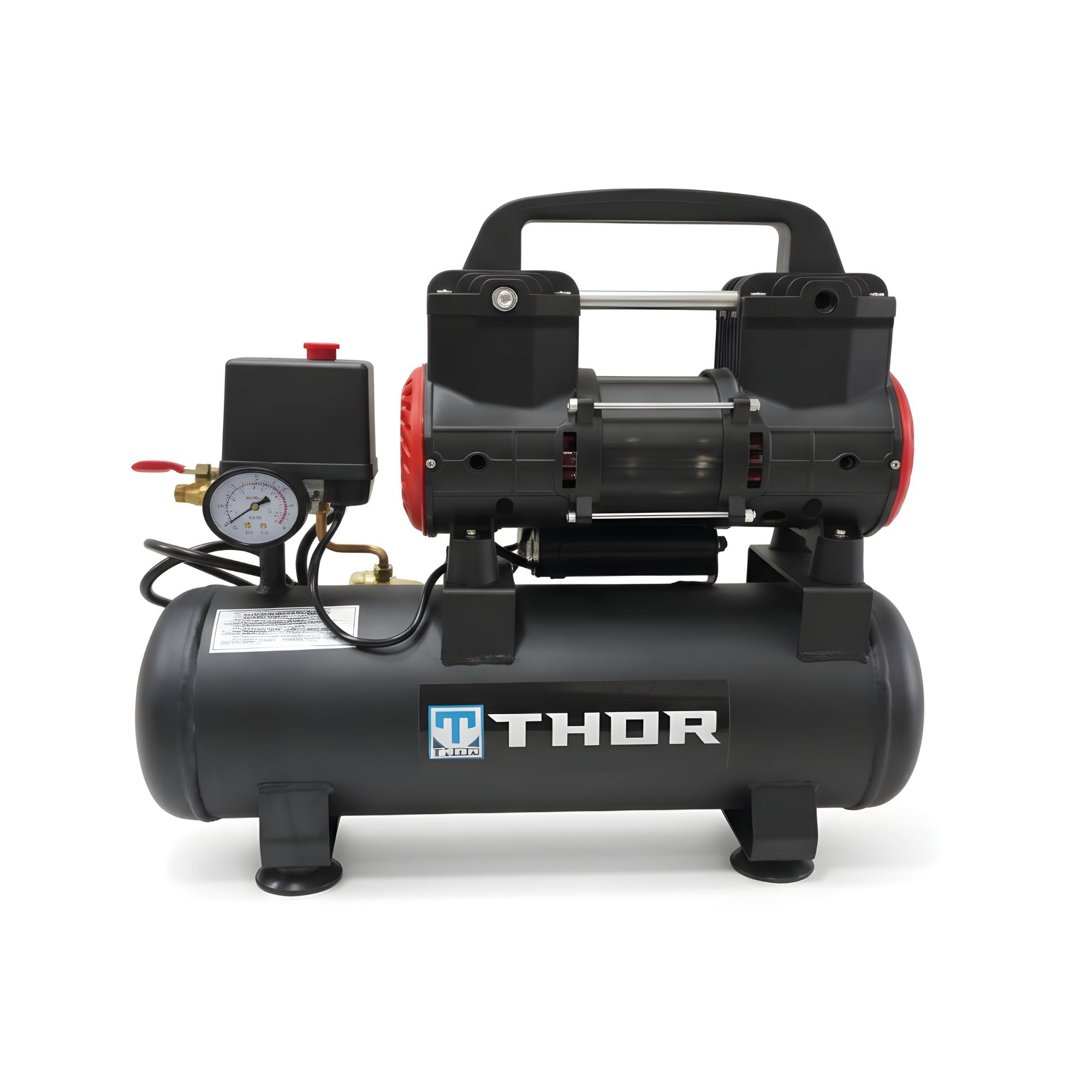 THOR 10L Oil Free Air Compressor THOC3610 - Portable Maintenance-Free Compressor