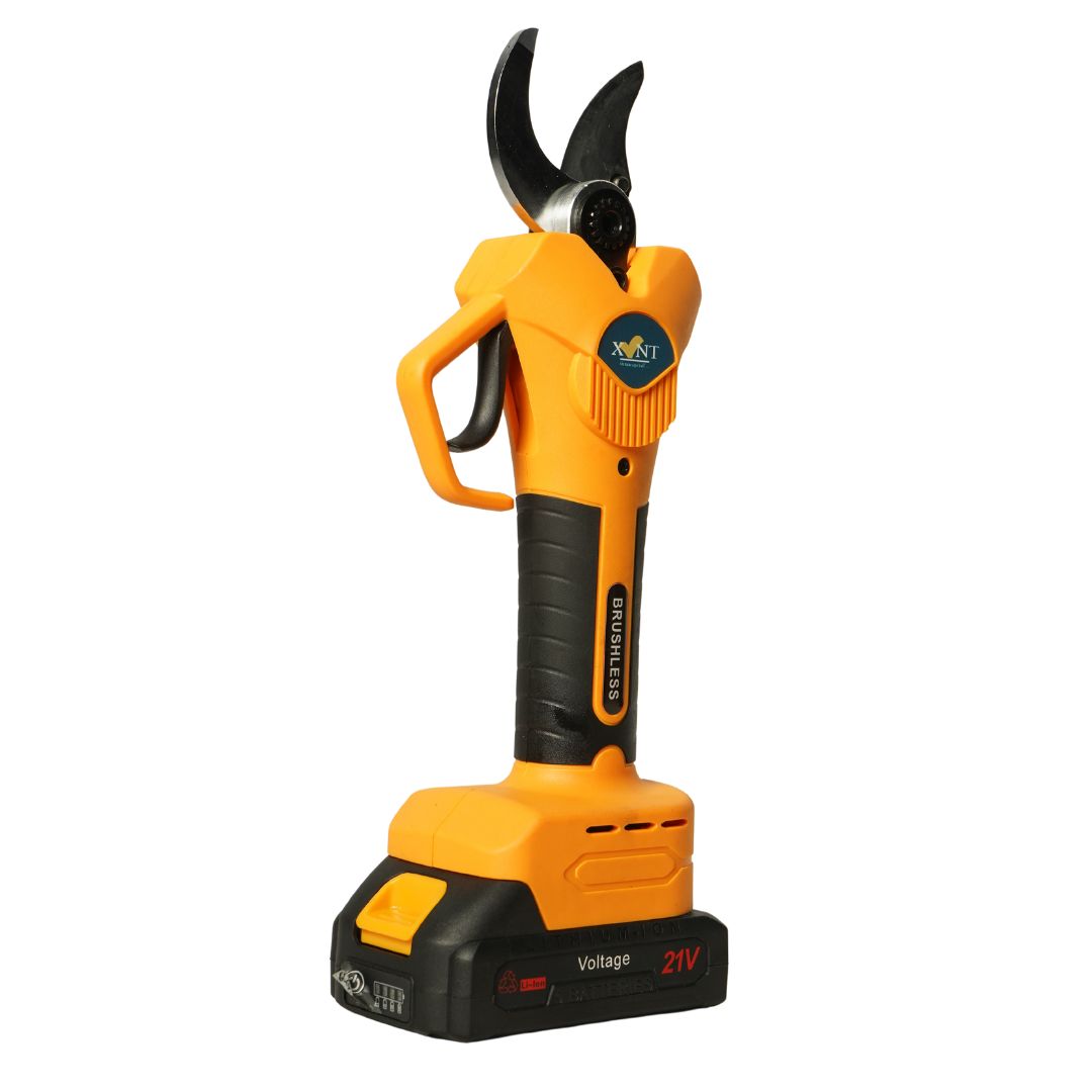 XLNT 21V Cordless Pruning Shear XTCC 134 - Battery Powered Pruning Tool for Garden & Orchard