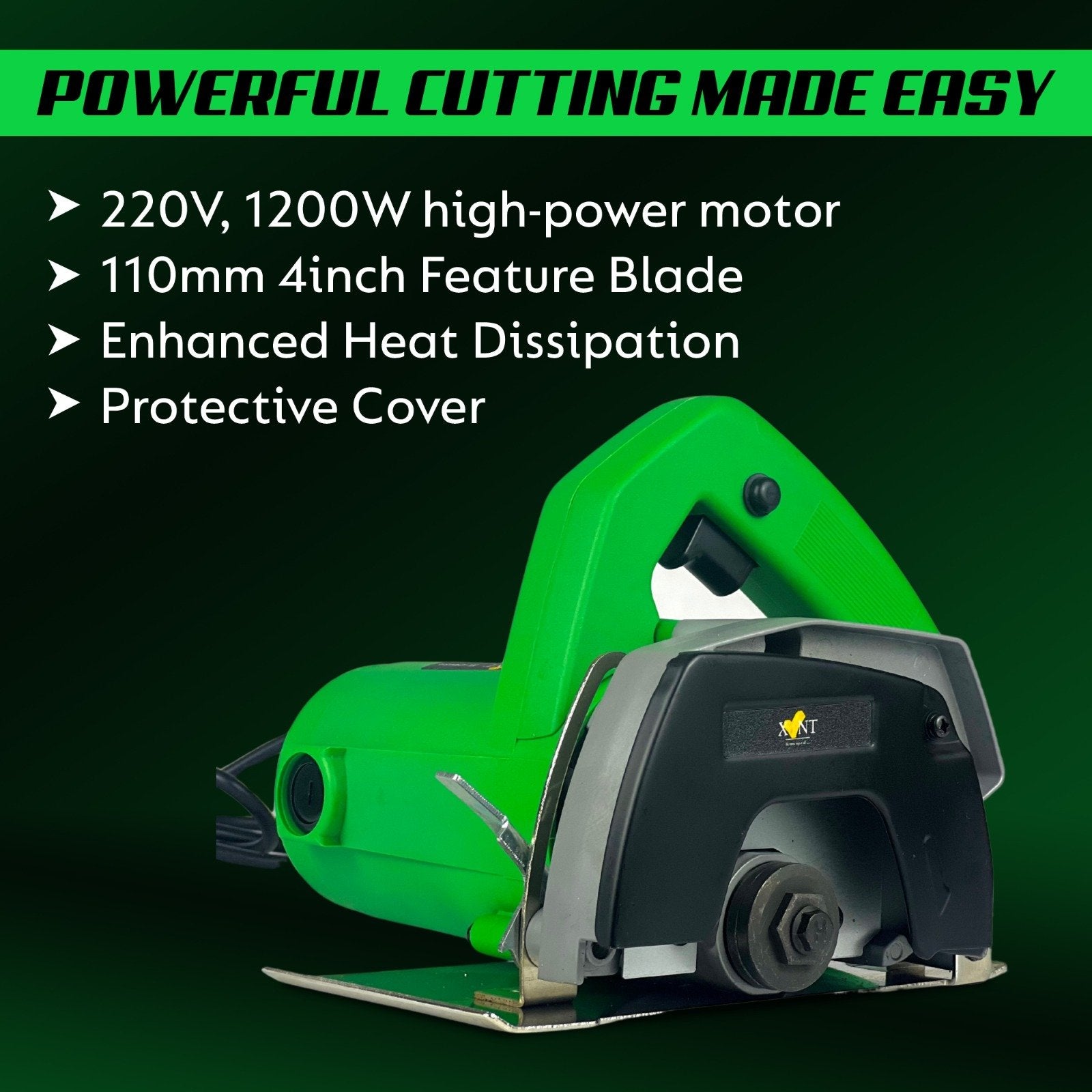 XLNT Marble Cutter 1200W 4 Inch – XTMC 122