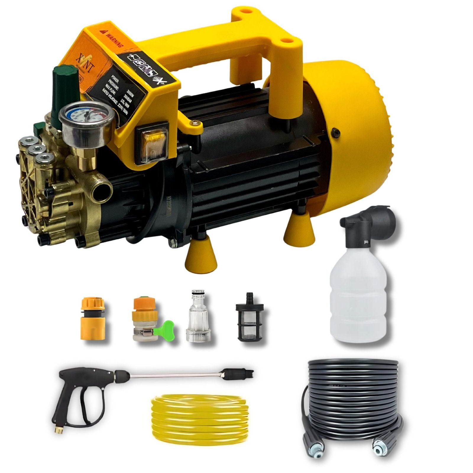 XLNT High Pressure Washer 3000W 300 Bar – XTHPW196