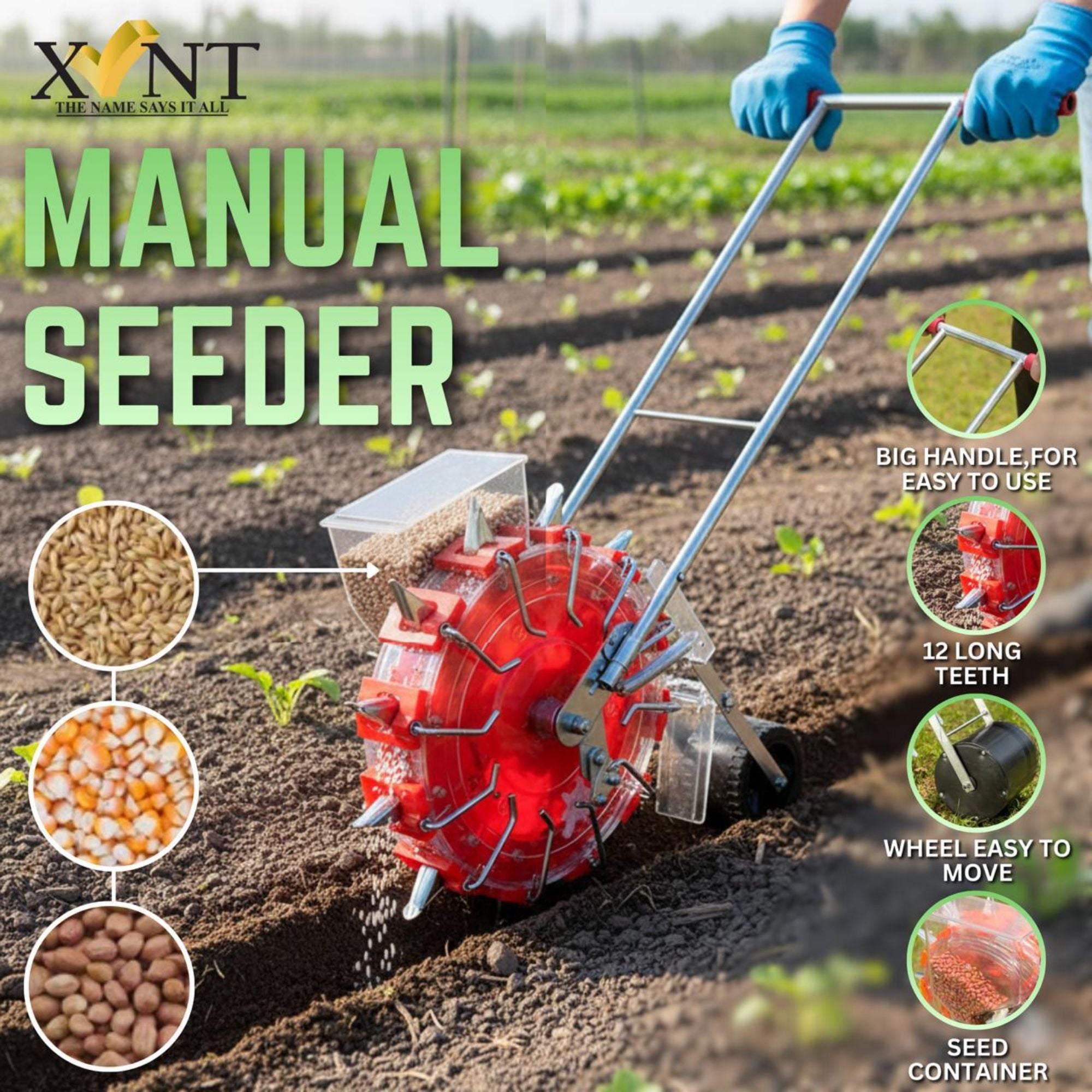 Agriculture Manual Seeder 12 Teeth – SE