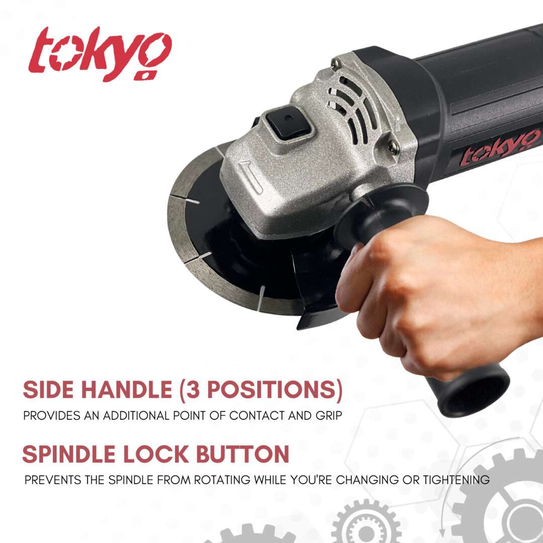 TOKYO ANGLE GRINDER 960W  (TK-100A) - Image 3