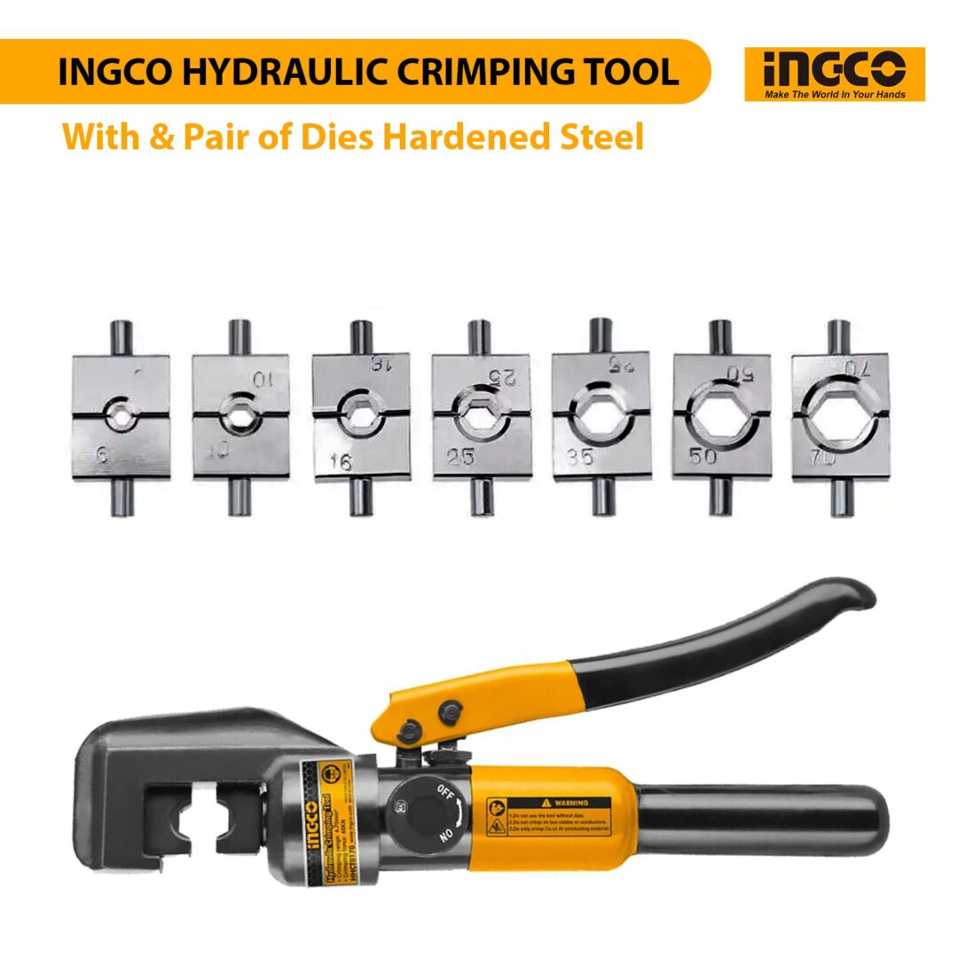 INGCO HYDRAULIC CRIMPING TOOL (HHCT0170) - Image 3