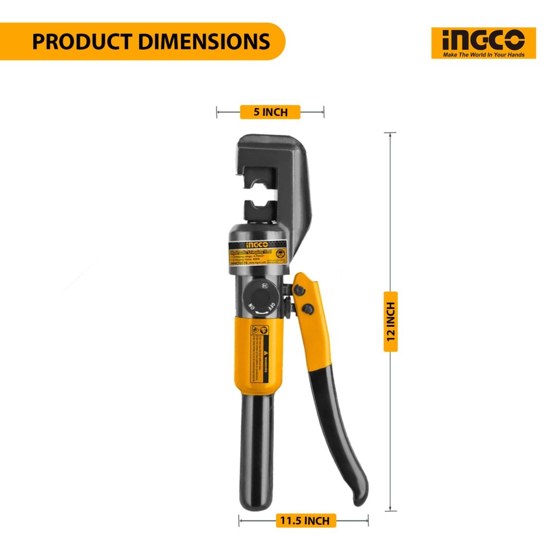 INGCO HYDRAULIC CRIMPING TOOL (HHCT0170) - Image 2