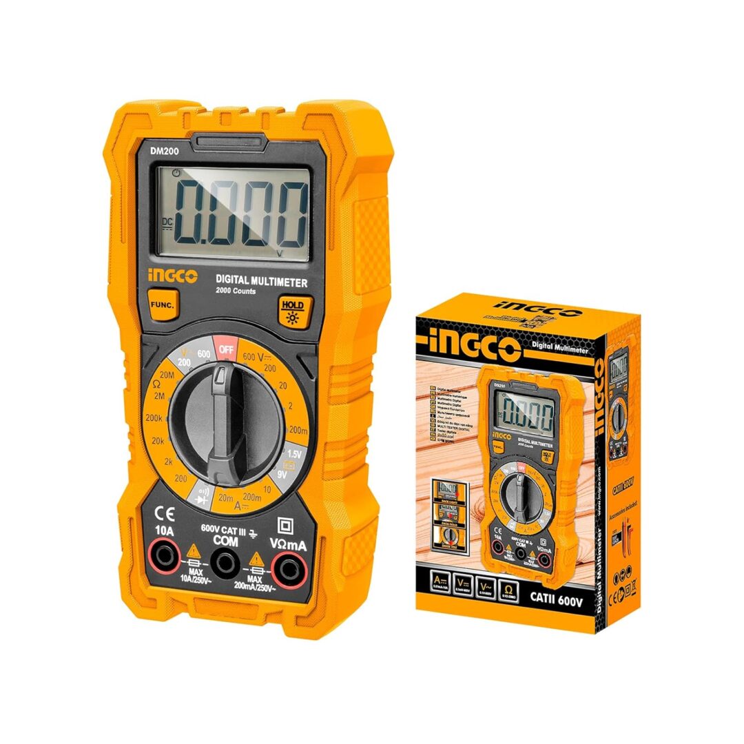 INGCO DIGITAL MULTIMETER, 2000 (DM200)