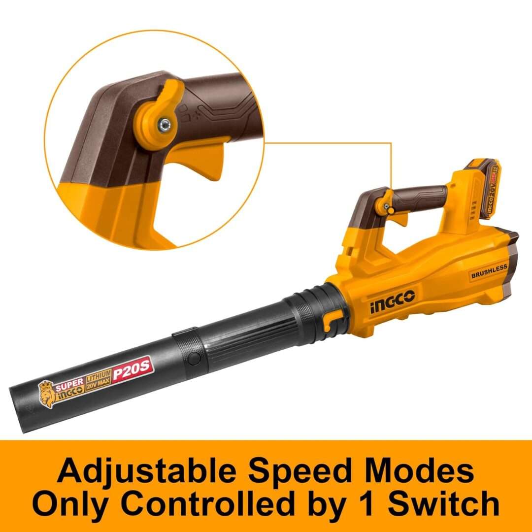 INGCO BRUSHLESS LEAF BLOWER (CABLI20428) - Image 3