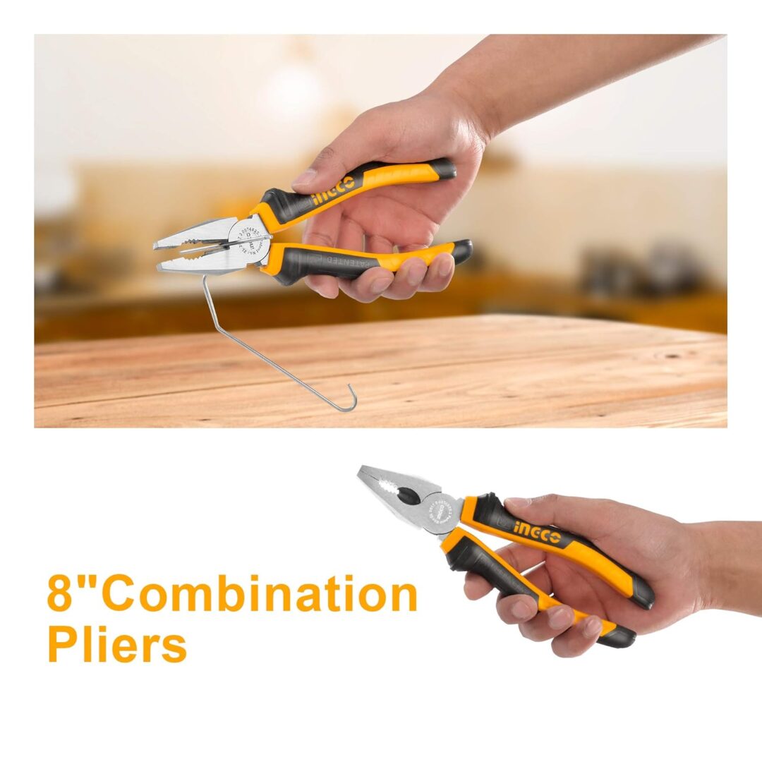 INGCO 3 PCS PLIERS SET (HKSP08318) - Image 2