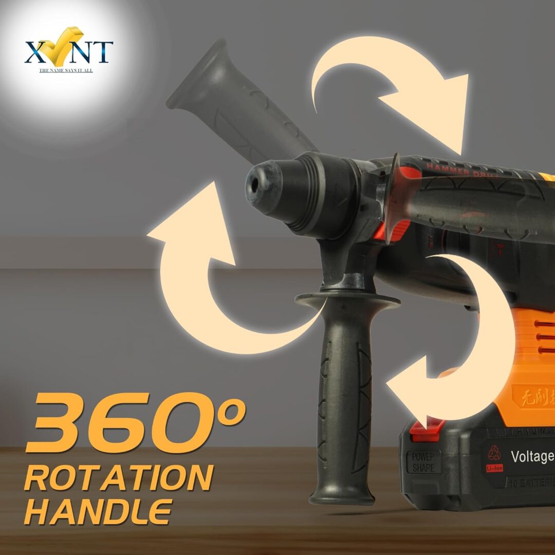 XLNT CORDLESS ROTARY HAMMER 900W (XTCRH 131) - Image 6