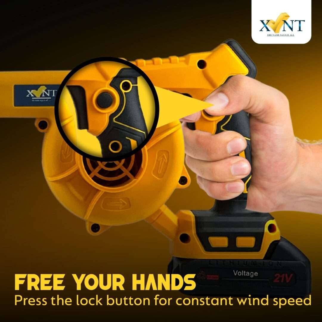 XLNT CORDLESS AIR BLOWER 700W , NO LOAD SPEED 1900RPM , WIND VOLUME 2.8M , XTCC 133 - Image 3