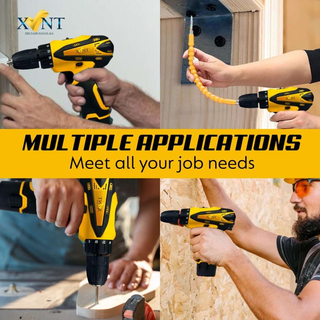 XLNT  CORDLESS DRILL , NO LOAD SPEED 350-1350 , 12V  XTCDS-126 - Image 7
