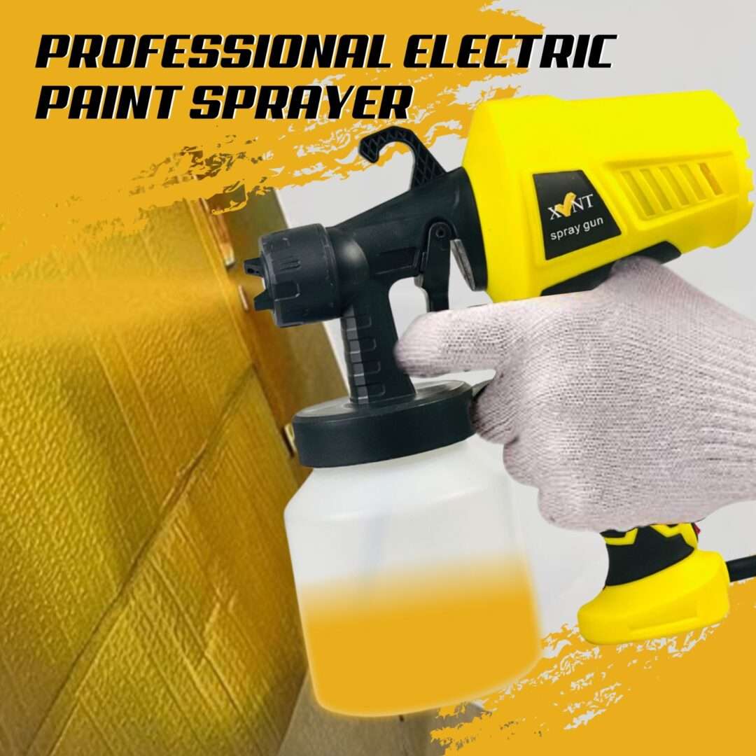XLNT ELECTRIC PAINT SPRAYER XTESC 90, 500W, 950ML CONTAINER, 3 SPRAY PATTERNS, 3200RPM MOTOR, ADJUSTABLE FLOW CONTROL, 1.8MM NOZZLE - Image 6