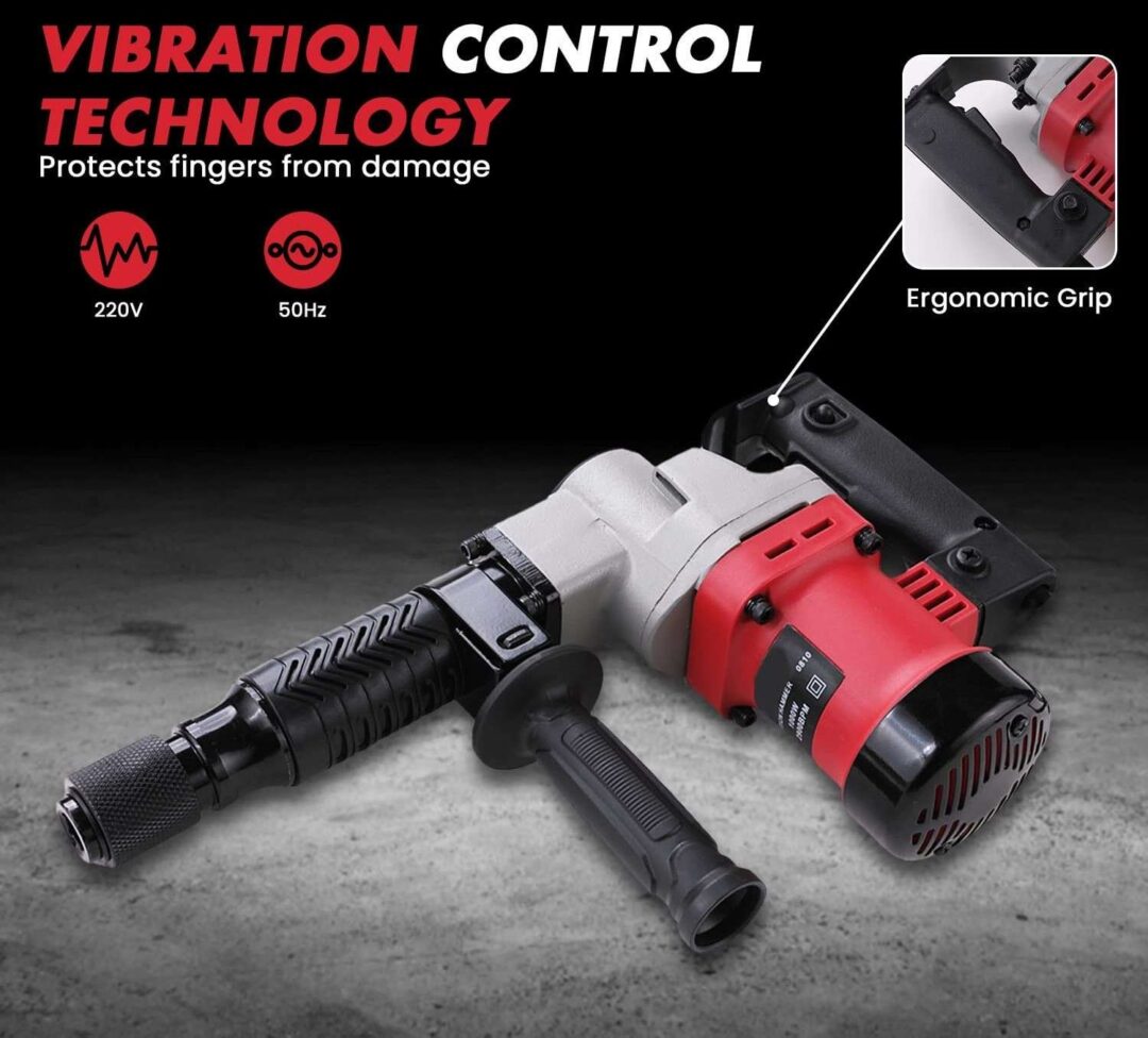 XLNT DEMOLITION HAMMER WITH HEX 1500W 7 KG, XL-MC-0811 - Image 4