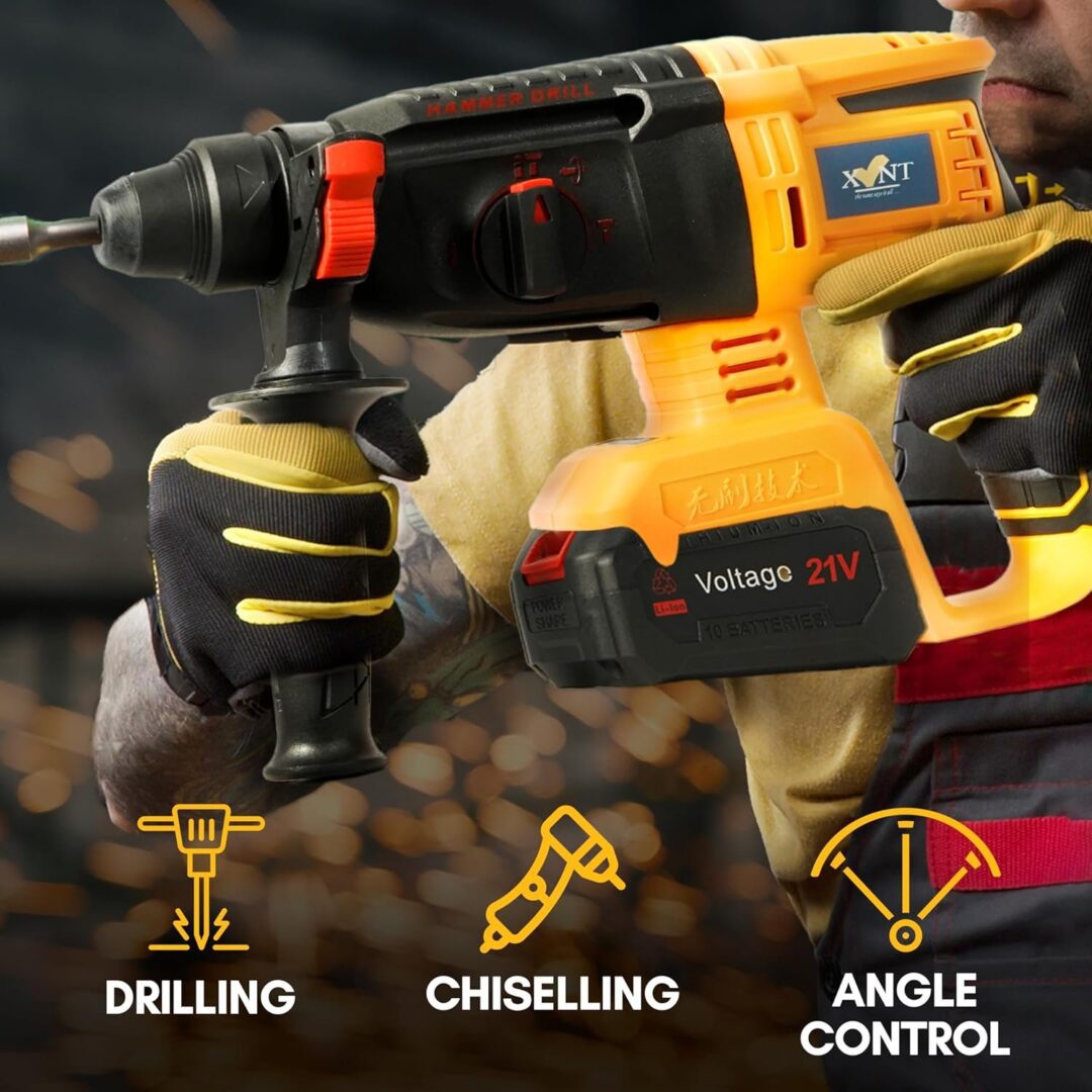 XLNT CORDLESS ROTARY HAMMER 21V, XTCRH 131 - Image 2