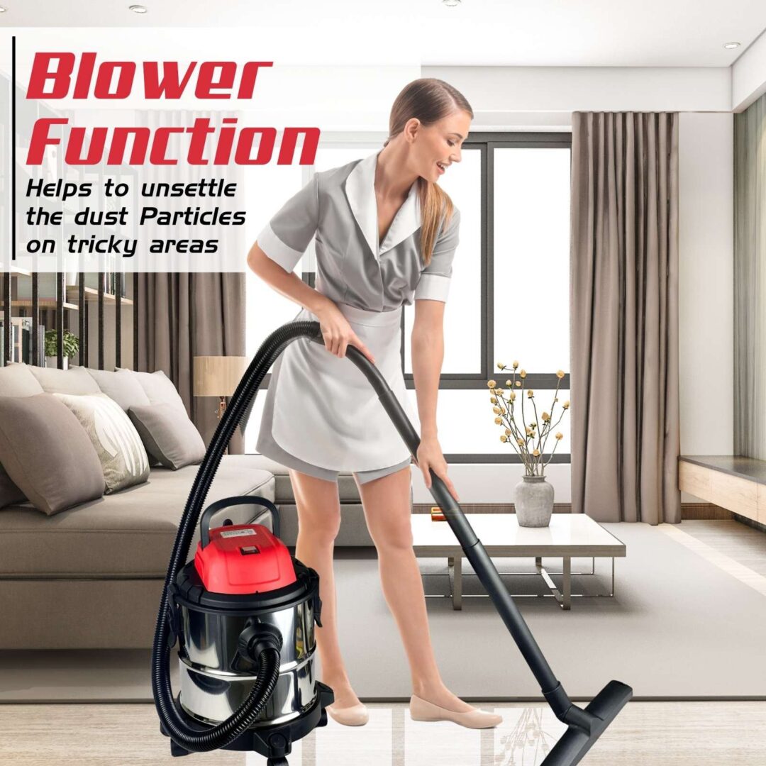 XLNT WET & DRY MULTIPURPOSE VACUUM CLEANER 25L, XTVC-40-25 - Image 5
