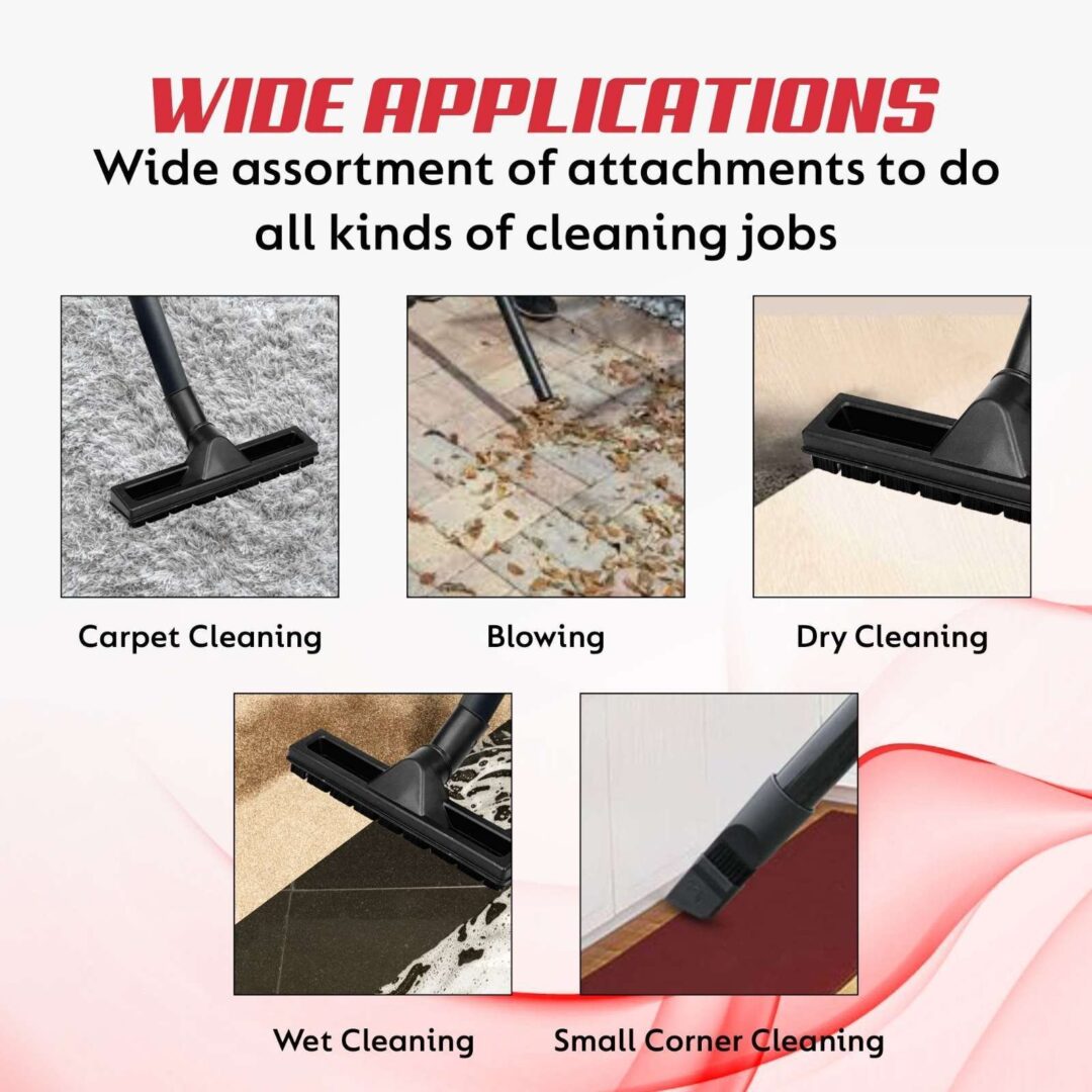 XLNT WET & DRY MULTIPURPOSE VACUUM CLEANER 25L, XTVC-40-25 - Image 7