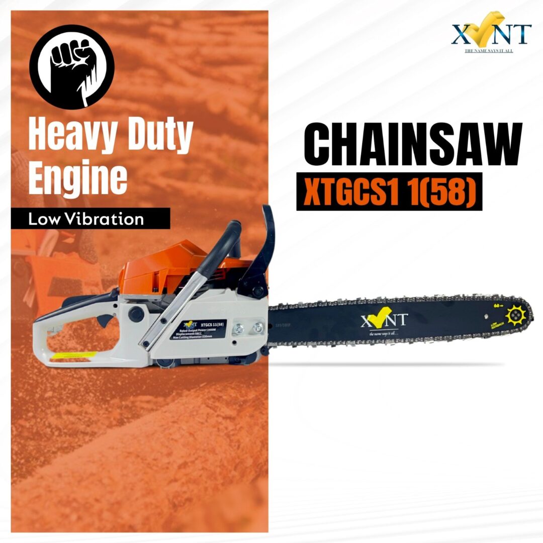 XLNT GASOLINE CHAINSAW 58CC 18", XTGCS11(58) - Image 6
