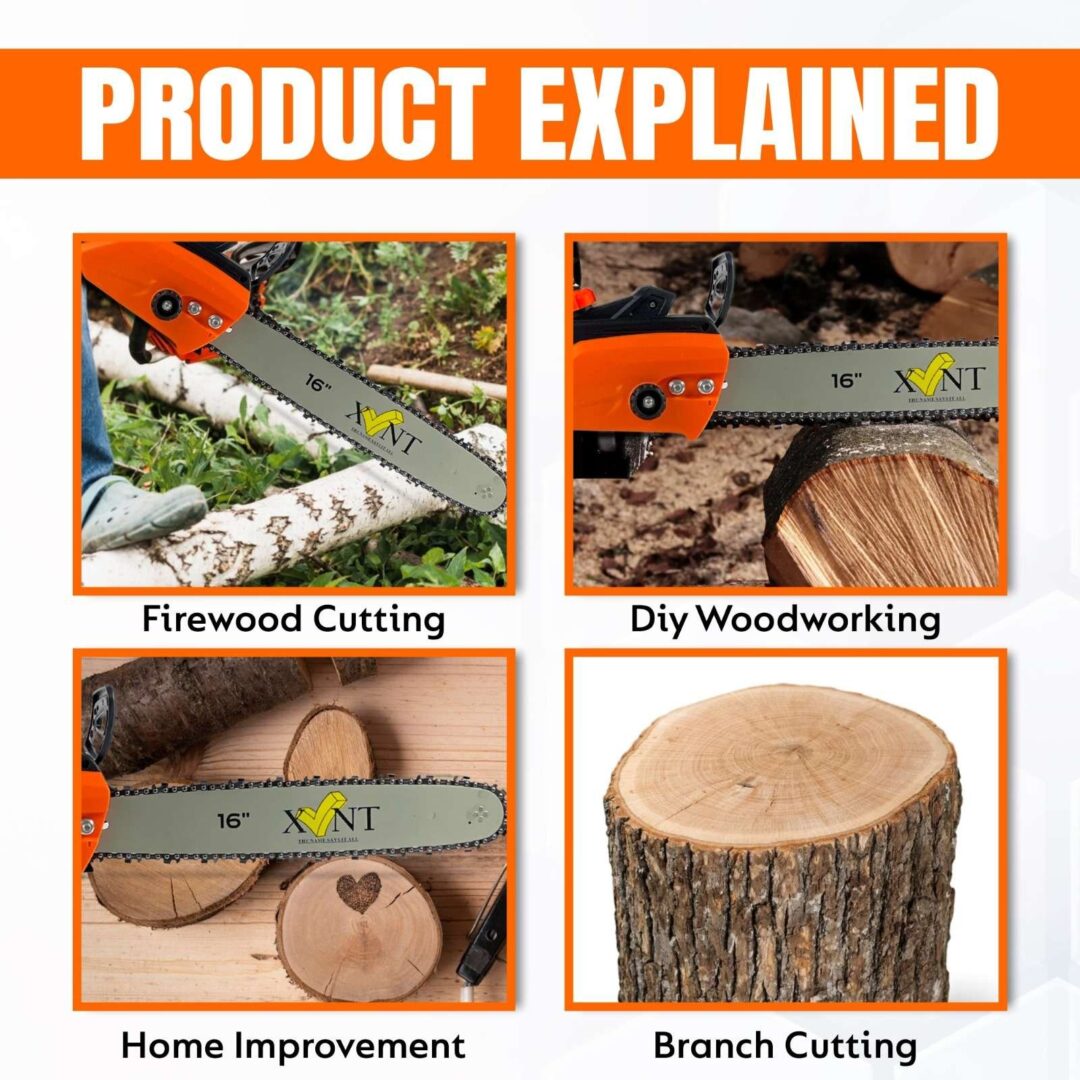 XLNT ELECTRIC CHAINSAW  XTEC 14 - Image 7