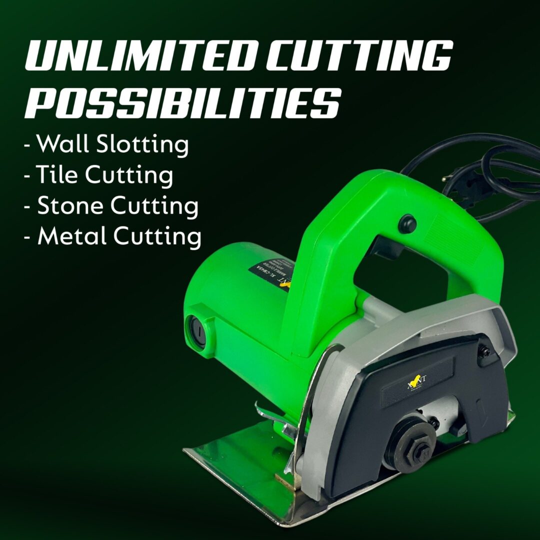 XLNT MARBLE CUTTER 1200W 4 INCH, XTMC 122 - Image 2