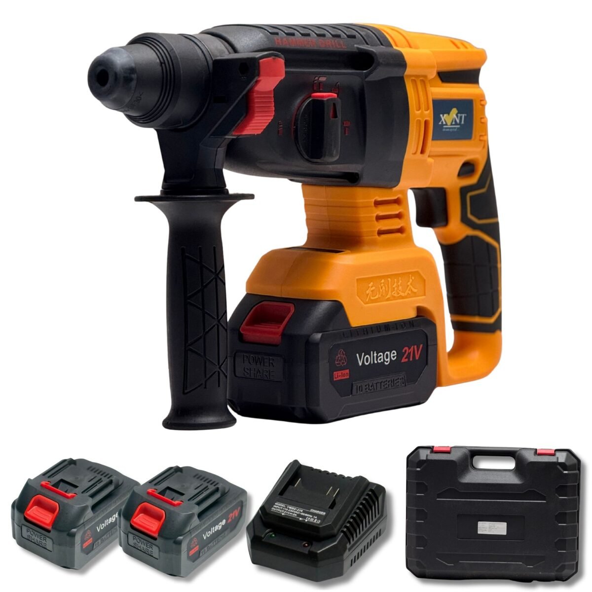 XLNT 21V CORDLESS ROTTARY HAMMER 1200RPM, XTCRH 131