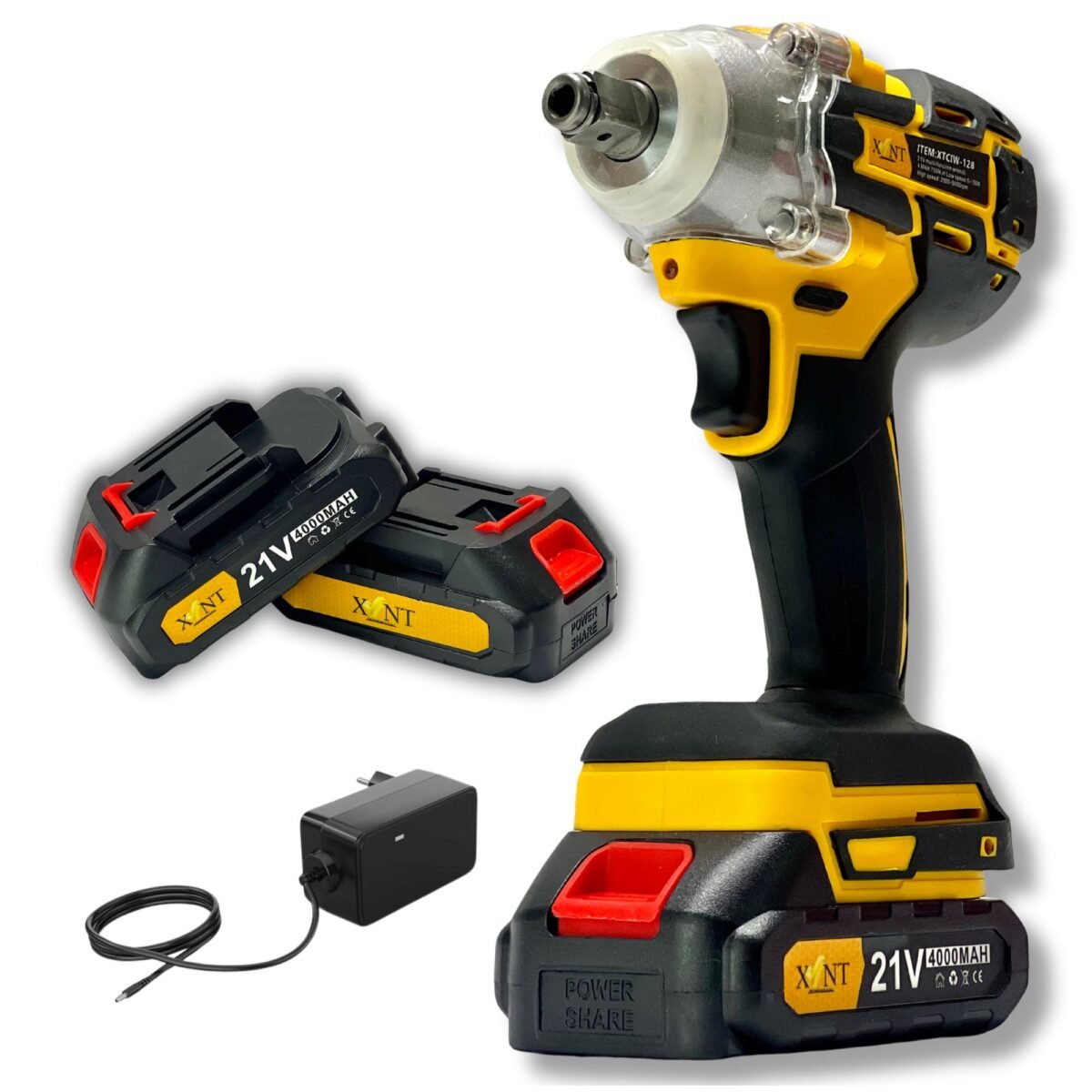 XLNT 21V HEAVY DUTY IMPACT WRENCH 450NM, XTCIW 128