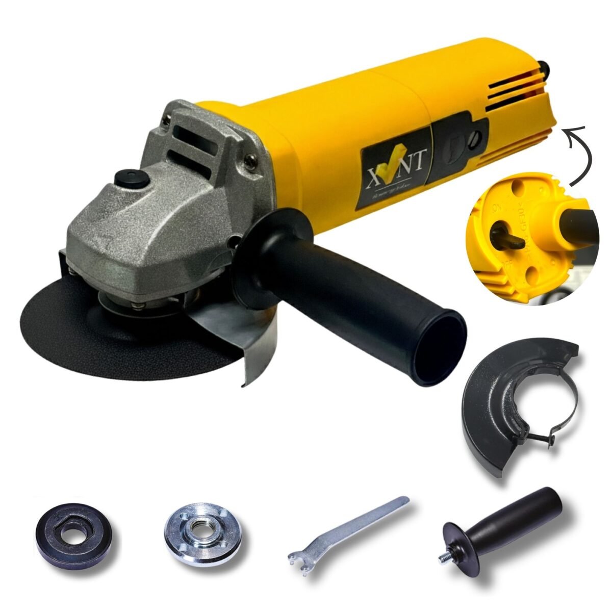 XLNT ANGLE GRINDER 850W 4INCH, XL-3027