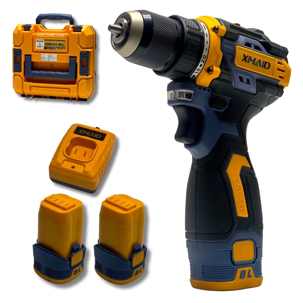 XLNT CORDLESS DRILL 16V XMAID, XTMCD 16-1