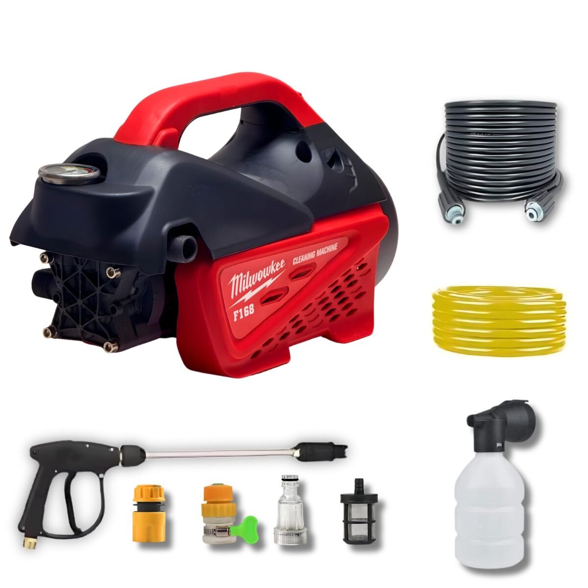 MILWOUKEE HIGH PRESSURE WASHER 2200W,  MILWOUKEE F168