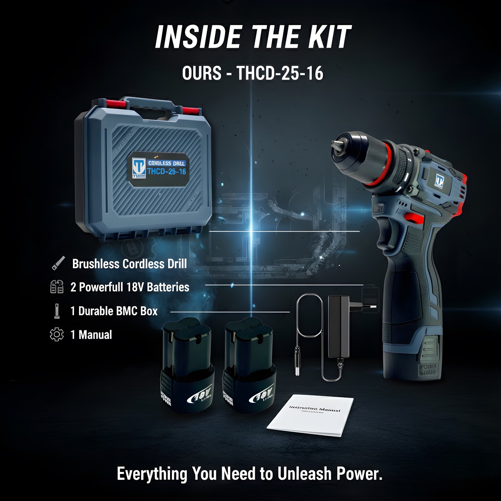 18V CORDLESS DRILL 18V CORDLESS DRILL